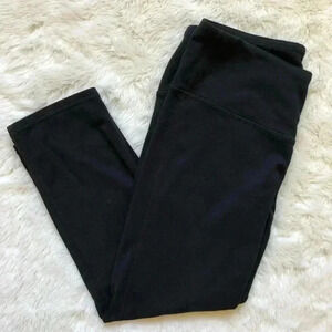 Athleta Chaturanga Capri  Crop Leggings Black Small